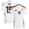 Officiële Voetbalshirt Duitsland Sane 19 Thuis EK 2024 - Heren